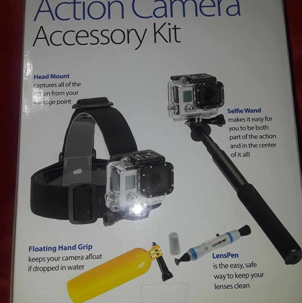 Action Camera Accessory Kit (For GO PRO) - Picture 2 of 6
